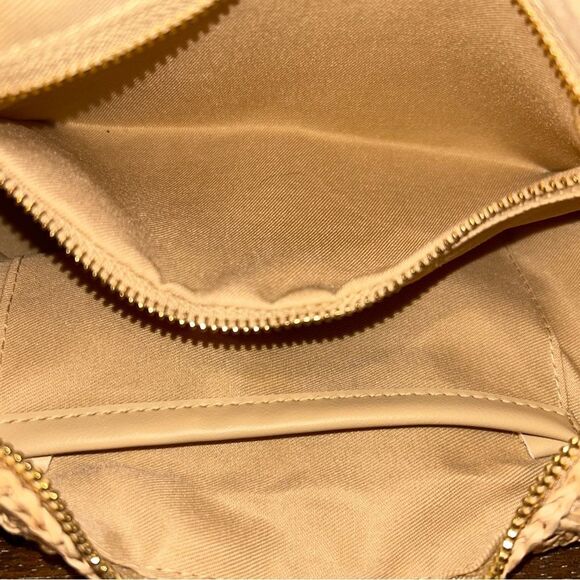 Urban Expressions Studded Embellished Raffia Straw Shoulder Bag - Picture 8 of 11